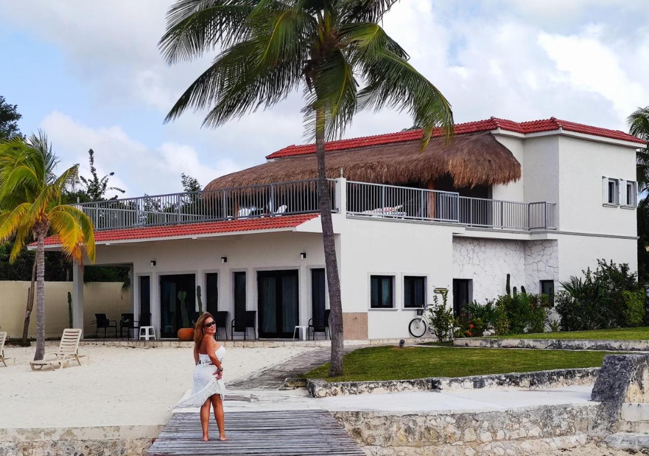 The Queen Of Cozumel Beach House -Luxury Beachfront Villa- Million Dollars View Εξωτερικό φωτογραφία